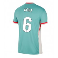 Camiseta Atletico Madrid Koke #6 Visitante Equipación 2024-25 manga corta